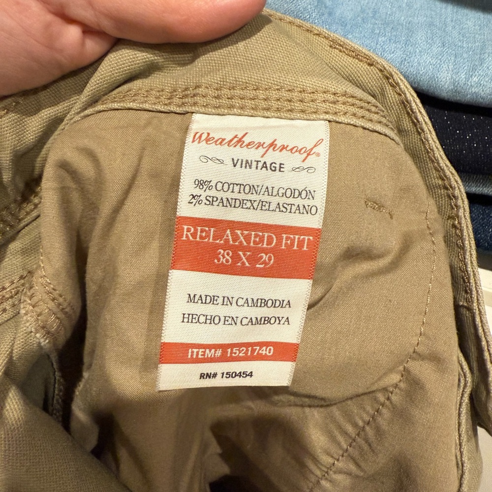 Men's Khaki Pants - Picture 4 of 4